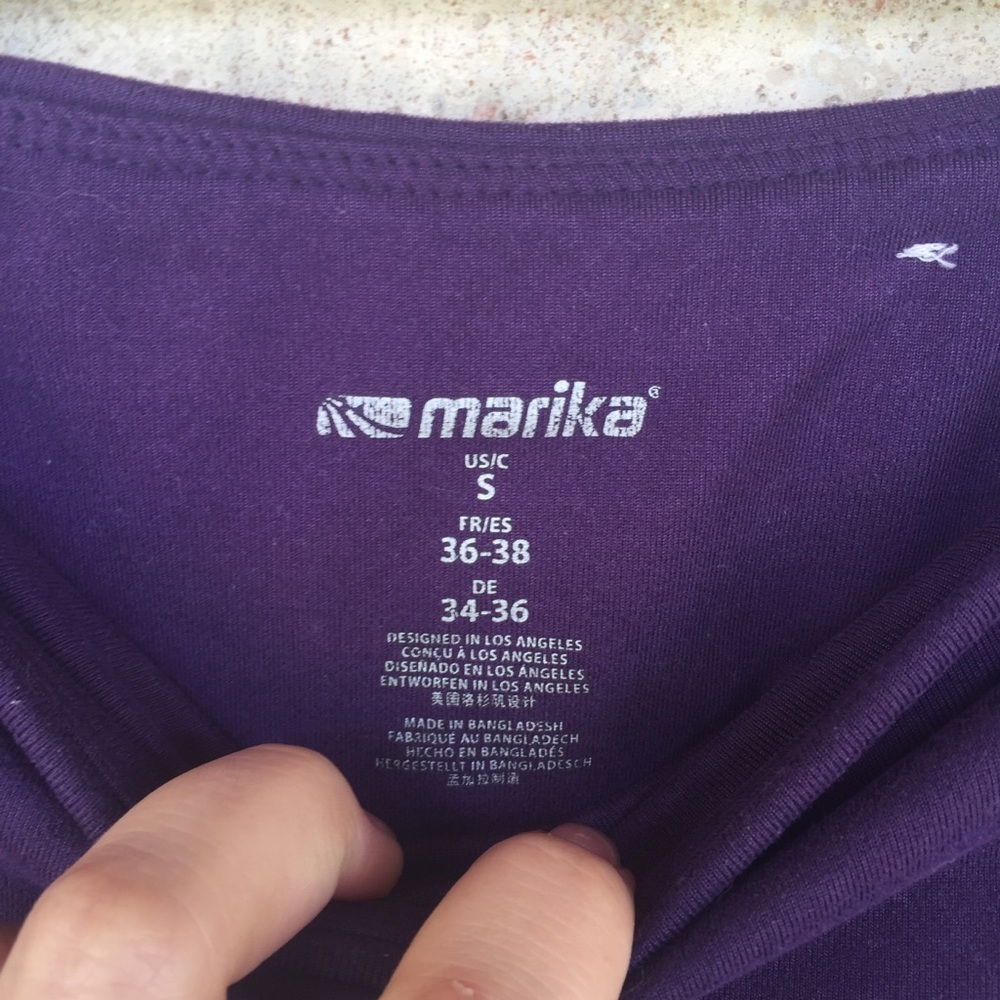 Marika Orchid Vent High Waist Lattice Leggings M - Picture 11 of 14